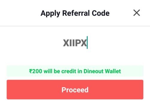 Dineout Referral Code