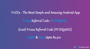 Frizza Referral Code