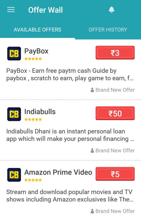 CashBoss App Offers