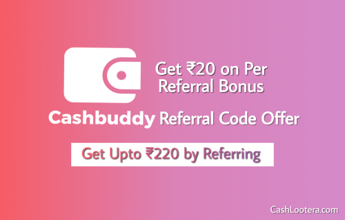 CashBuddy Referral Code