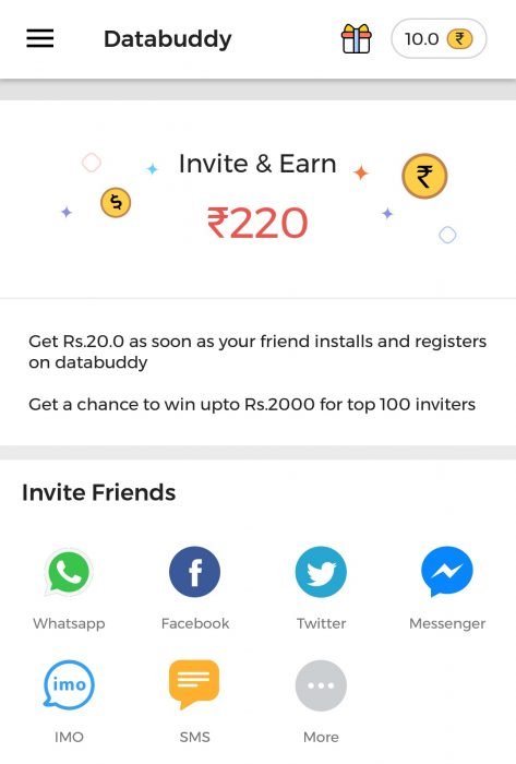 CashBuddy App Refer and Earn