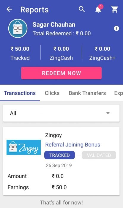 Zingoy Refer and Earn