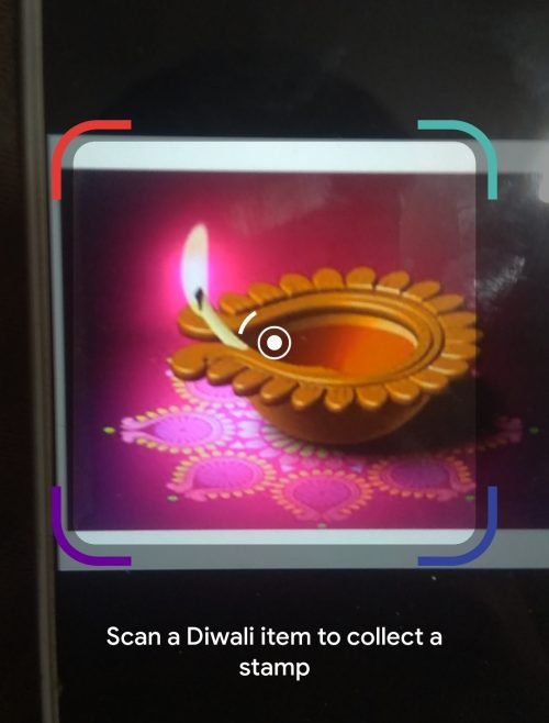 Google Pay Diwali Scanner