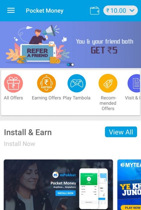 Pocket Money App Referral Code