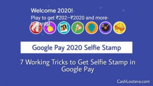 Google Pay Selfie Stamp