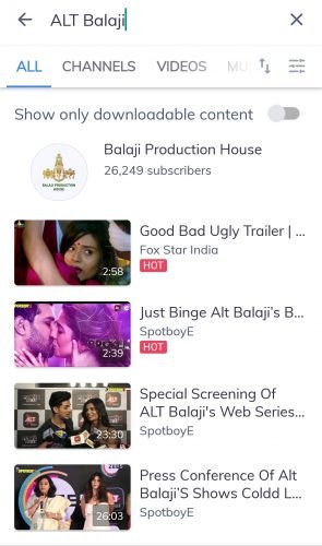 ALT Balaji Premium Account Trick