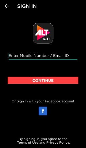 ALT Balaji Premium Account Trick