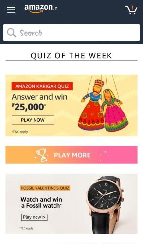 Amazon fossil on sale explorist quiz answers