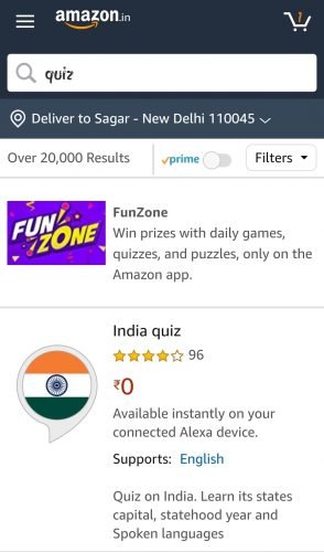 Amazon Fossil Valentine's Day Quiz Answers