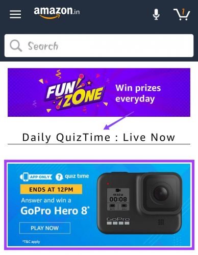 Amazon Quiz