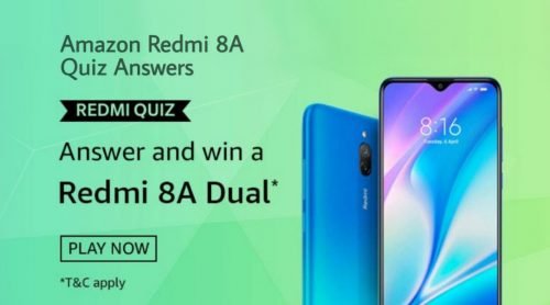 Amazon Redmi 8A Quiz