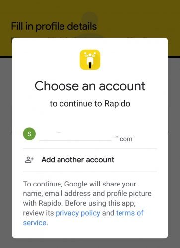 Rapido Referral Code