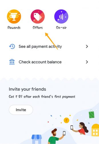 Google Pay Stay at Home Offer