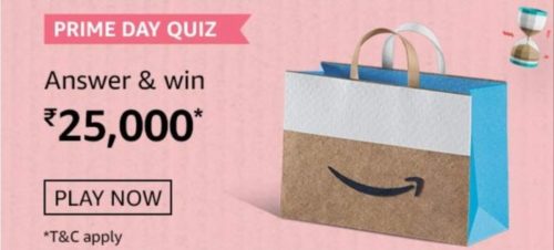 Amazon Prime Day Quiz Answers