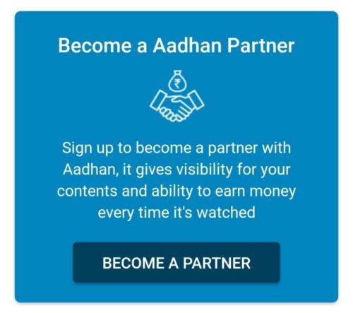 Aadhan App Partner