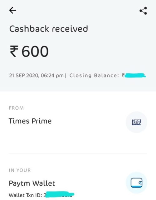 Times Prime Referral Code