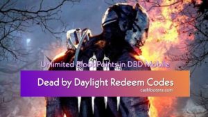 Dead by Daylight Redeem Codes