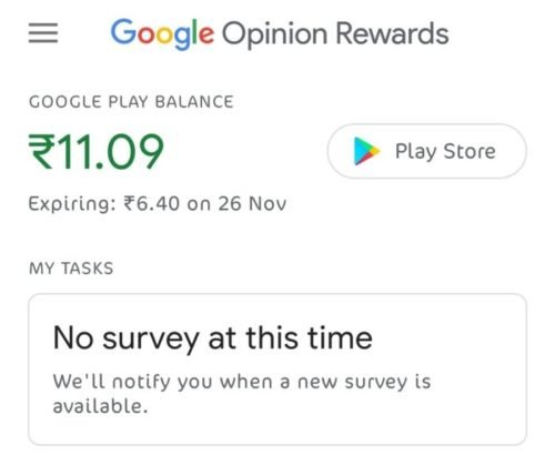 Best Google play redeem code of RS 50,100,150,500