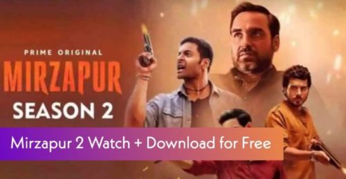 Mirzapur Season 2 Online Free