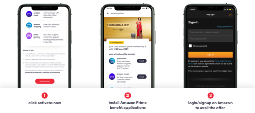  Amazon Prime Membership free Vodafone