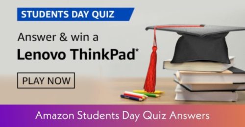 Amazon Students Day Quiz Answers
