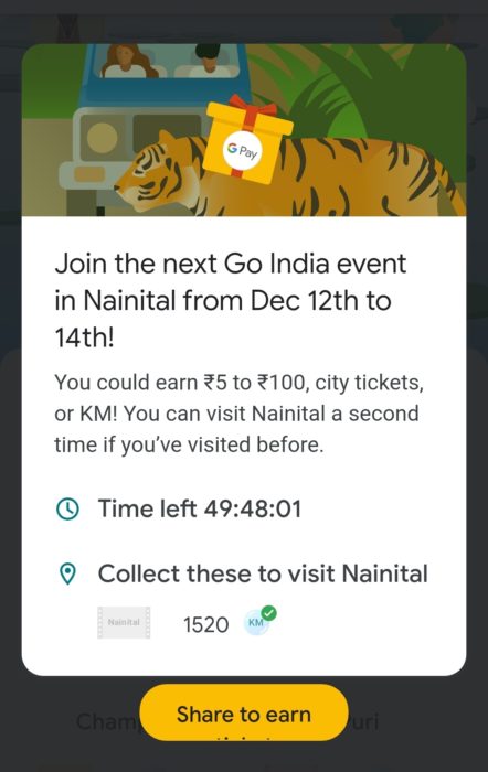 Go india nainital event