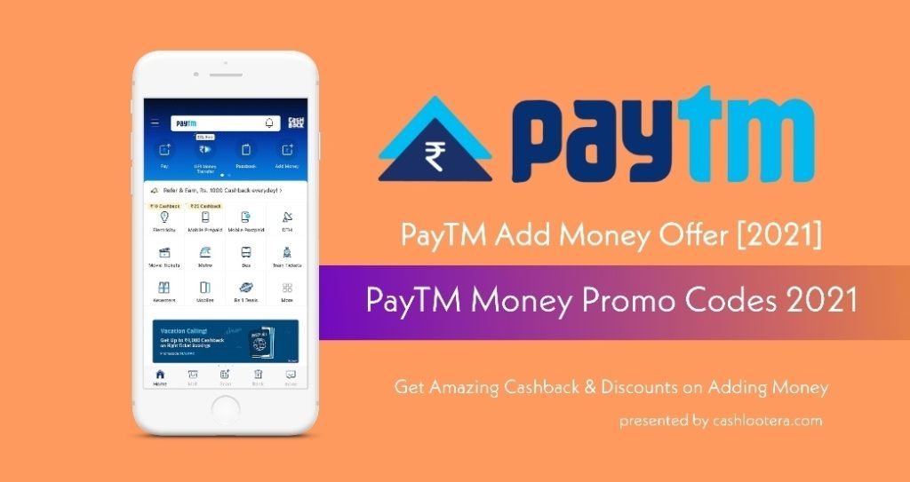 All New PayTM Add Money Offer Promo Codes (August 2024)