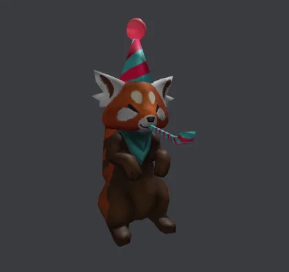 Roblox Codes -Red Panda Party Pet