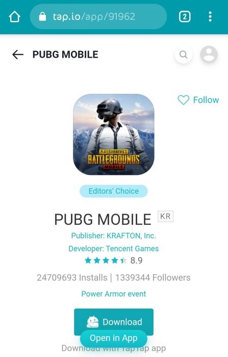 Pubg Kr Version Tap Tap