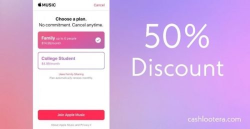 Apple Music Student Membership