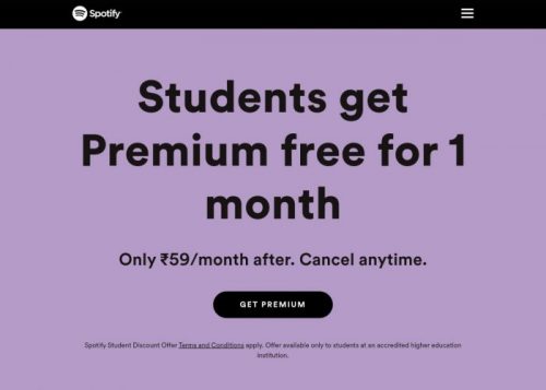 Spotify Student Discount UK