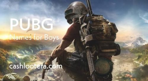 Pubg Names for Boys