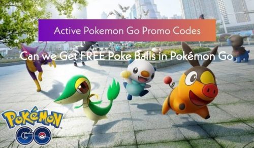 Active Pokemon Go Promo Code