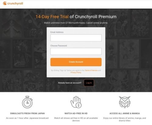 CrunchyRoll Free Anime