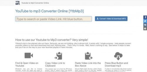 Fast YouTube to Mp3 Converter