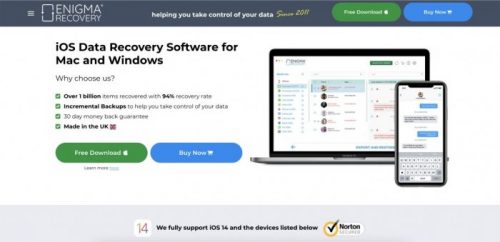 Free iPhone Data Recovery App