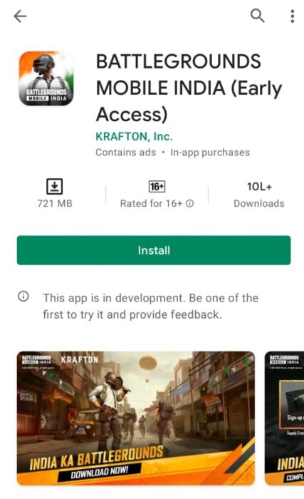 Battlegrounds Mobile India Apk Obb Download