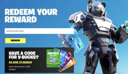 Fortnite Redeem Codes