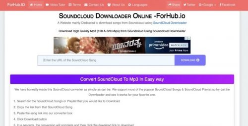 Free SoundCloud to MP3