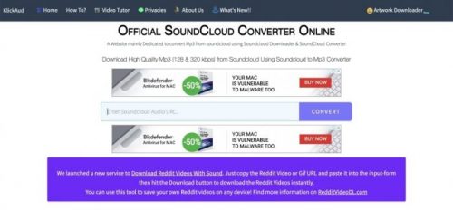 SoundCloud Songs Converter