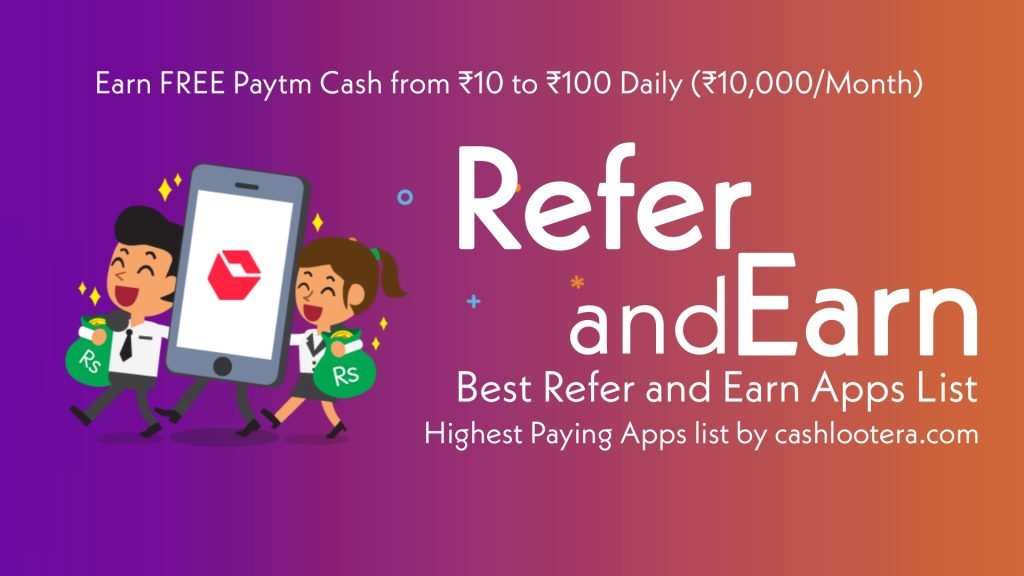 refer and earn apps