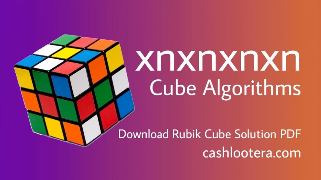 xnxnxnxn Cube Algorithms