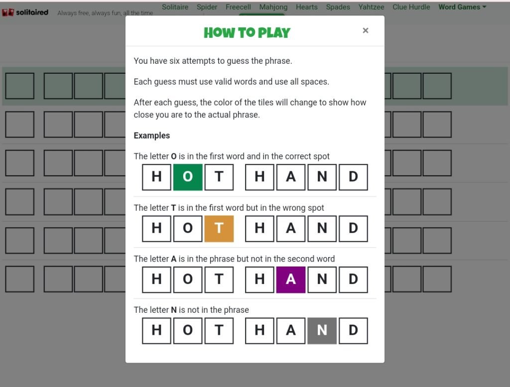 Phrazle Answer