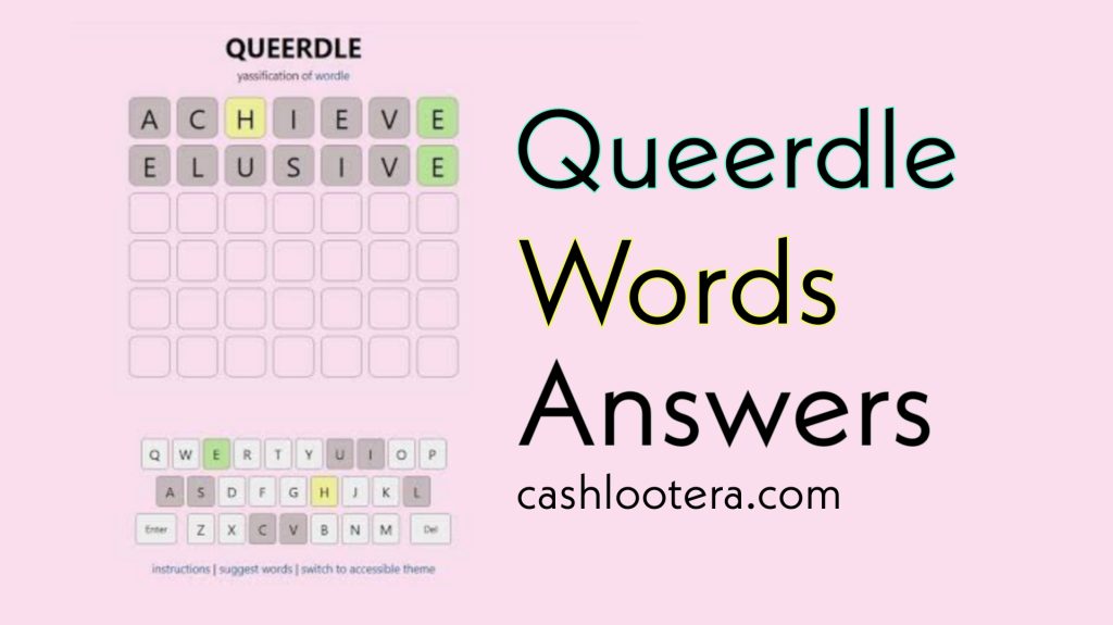 Queerdle Words Answer Today