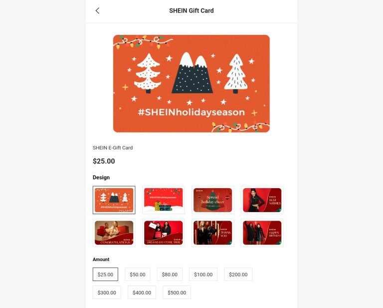 Shein Gift Card Code Generator - wide 10