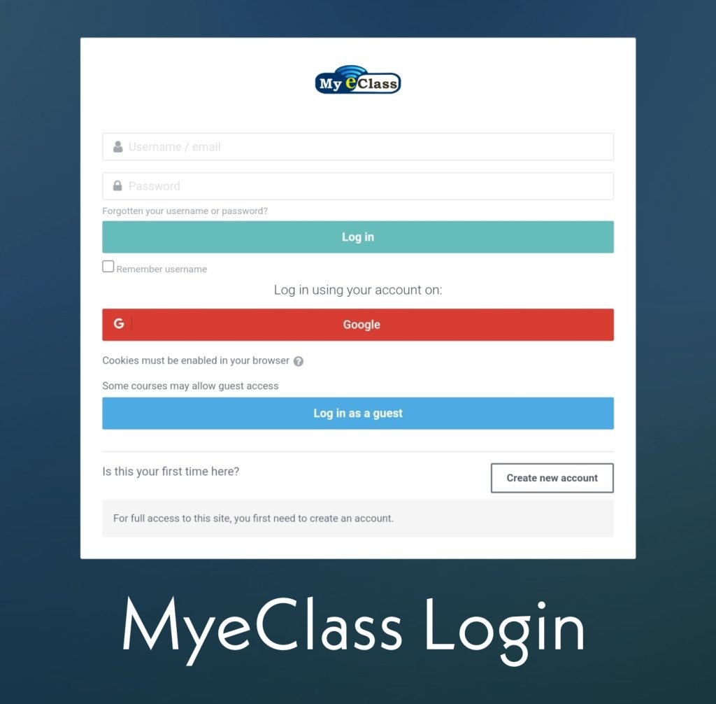 MyeClass Login