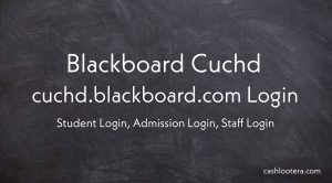 Blackboard Cuchd