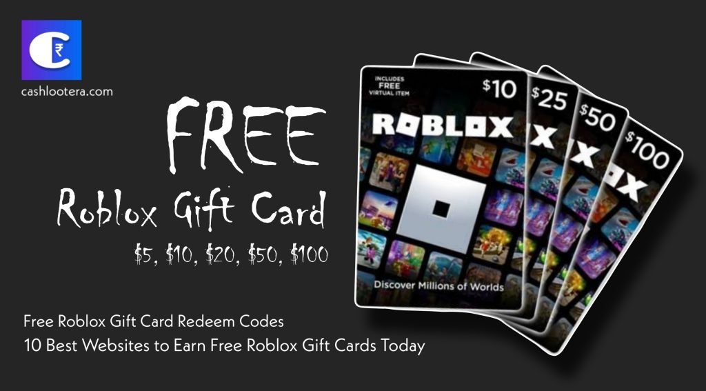 Get a $100 Roblox Gift Card in 2023