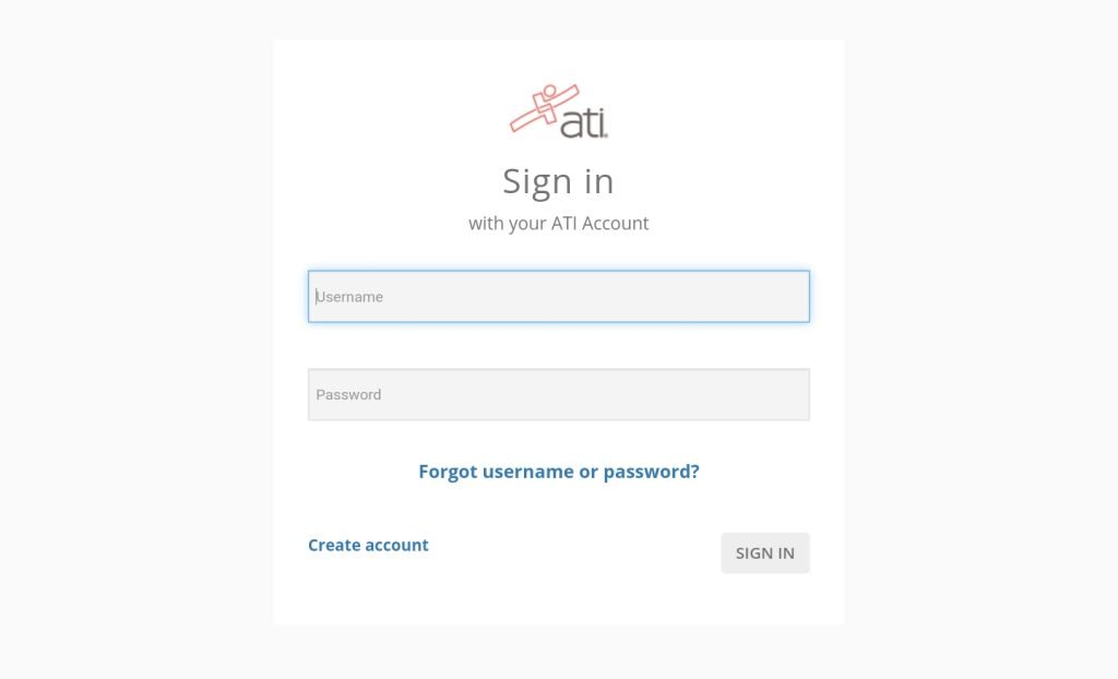 ATI Testing Login