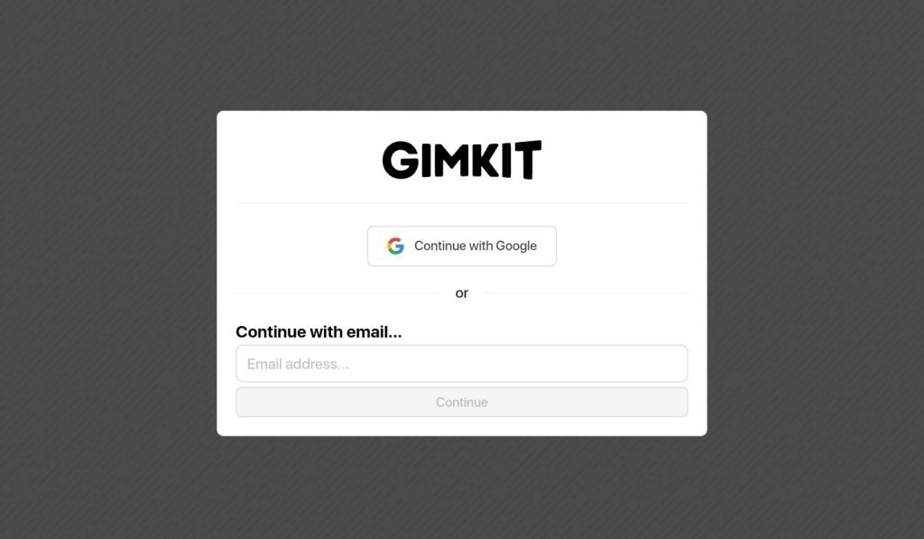 Gimkit Login